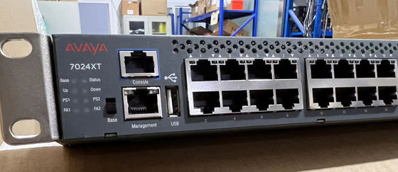 Avaya VSP 7024XT 24 Ports Ethernet Switch With 7008XLS 8-Port 10GBASE-SFP+